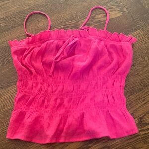 Pink tank top